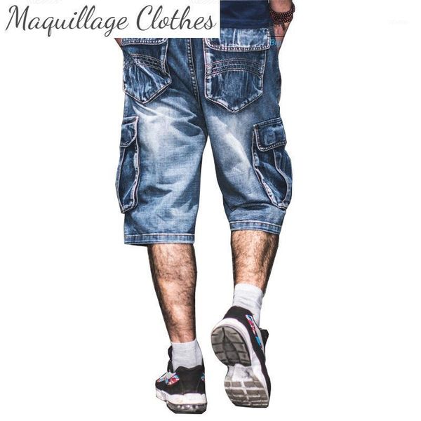 men summer hip hop denim shorts loose cargo casual jeans for male size 30-44 washed men's, Blue
men summer hip hop denim shorts loose cargo casual jeans for male size 30-44 washed men's, Blue