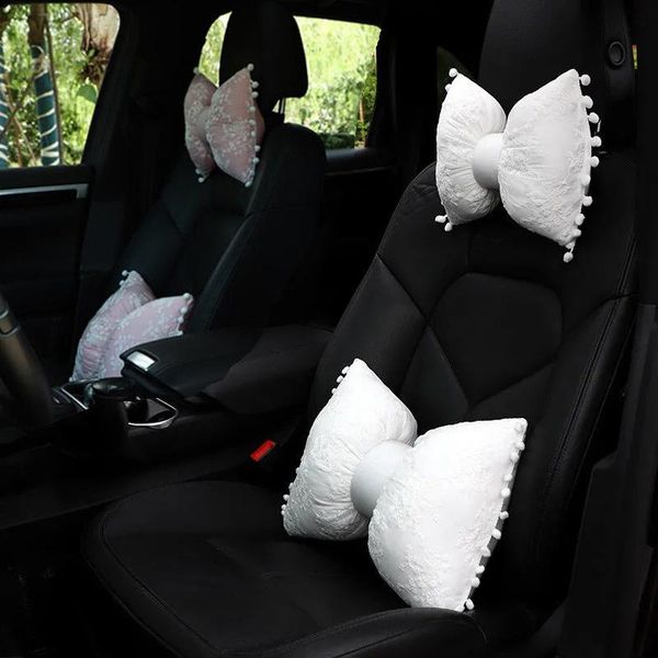 seat cushions lace bowknot shape car headrest waist support breathable neck pillow interior supplies for girls lady women
seat cushions lace bowknot shape car headrest waist support breathable neck pillow interior supplies for girls lady women