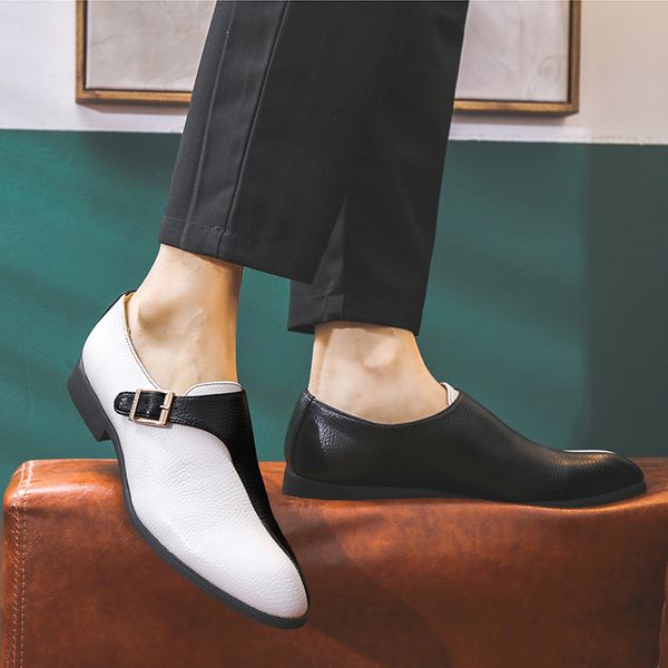 45.46.47 size foreign trade stitching plus size leather shoes-autumn mens british business casual pointed leather shoes korean style formal, Black
45.46.47 size foreign trade stitching plus size leather shoes-autumn mens british business casual pointed leather shoes korean style formal, Black