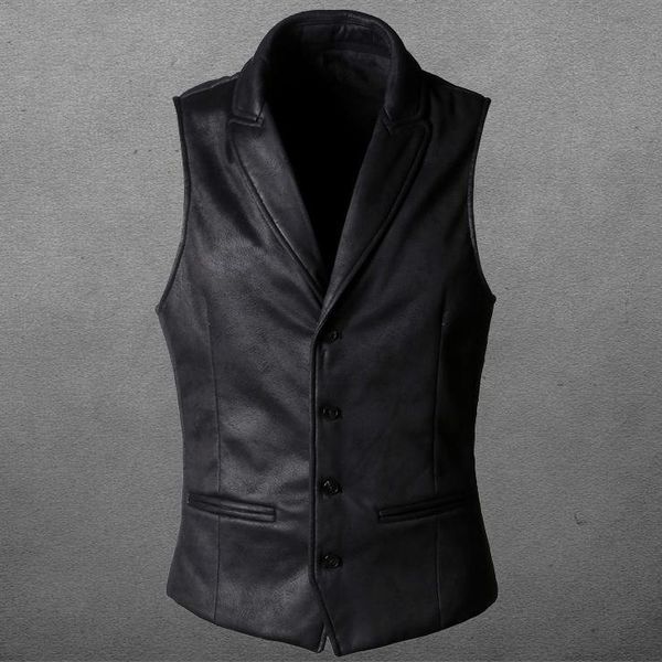 men's vests suede vest mens gothic steampunk brown slim fit single breasted fashion victorian style waistcoat for men casual 2021, Black;white
men's vests suede vest mens gothic steampunk brown slim fit single breasted fashion victorian style waistcoat for men casual 2021, Black;white