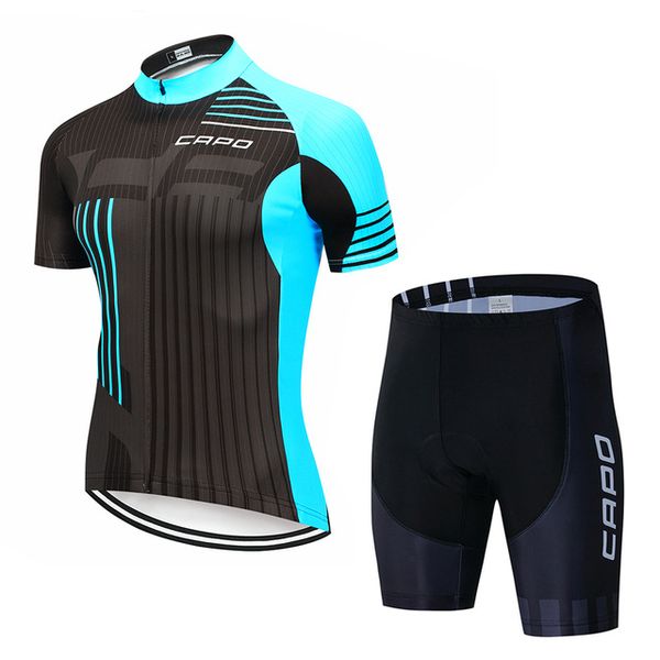 2021 new capo pro cycling jerseys set summer cycling wear mountain bike clothes bicycle clothing mtb bike clothing cycling suit, Black;blue
2021 new capo pro cycling jerseys set summer cycling wear mountain bike clothes bicycle clothing mtb bike clothing cycling suit, Black;blue
