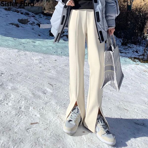 women's pants & capris sister fara spring high waist thicken split woman's loose full length ladies pencil woman ankle-length, Black;white
women's pants & capris sister fara spring high waist thicken split woman's loose full length ladies pencil woman ankle-length, Black;white