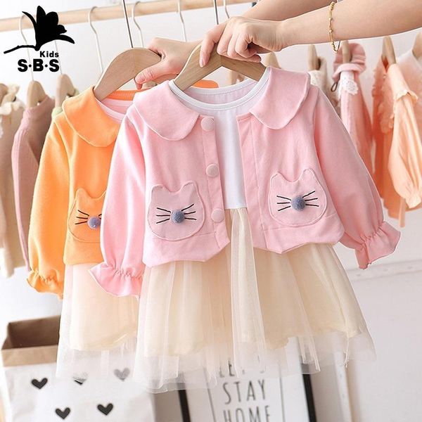 clothing sets girls' fashion suit 2021 spring and autumn arrival mesh princess dress with jacket two-piece for medium small children, White
clothing sets girls' fashion suit 2021 spring and autumn arrival mesh princess dress with jacket two-piece for medium small children, White