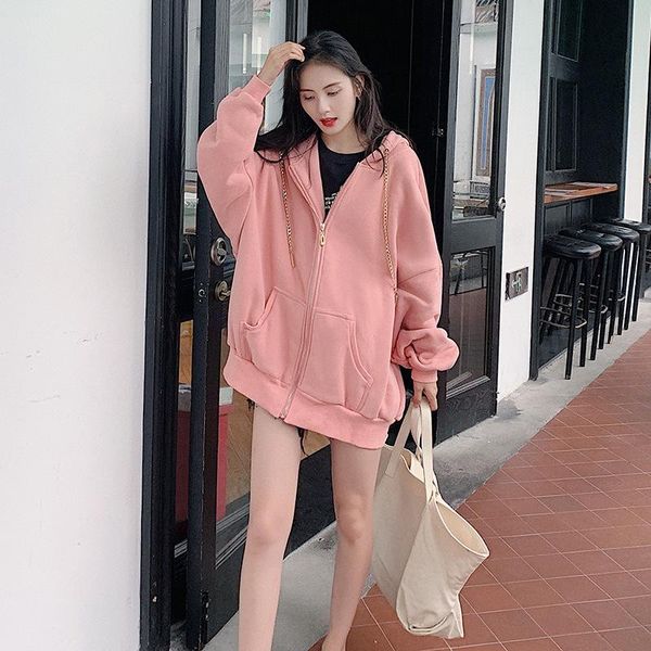 women's hoodies & sweatshirts hoodie womens hooded 2021 spring students printed jacket loose-fit laziness-style plus velvet /40, Black
women's hoodies & sweatshirts hoodie womens hooded 2021 spring students printed jacket loose-fit laziness-style plus velvet /40, Black