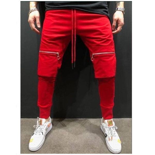 mens casual joggers pants solid thin cargo sweatpants male multi-pocket trousers fashion trend mens sportswear hip hop harem pencil pants, Black
mens casual joggers pants solid thin cargo sweatpants male multi-pocket trousers fashion trend mens sportswear hip hop harem pencil pants, Black