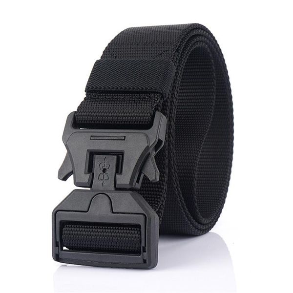 waist support trend tactical belt men strap magnetic quick release buckle for jeans pants soft durable nylon gym accessories, Black;gray
waist support trend tactical belt men strap magnetic quick release buckle for jeans pants soft durable nylon gym accessories, Black;gray