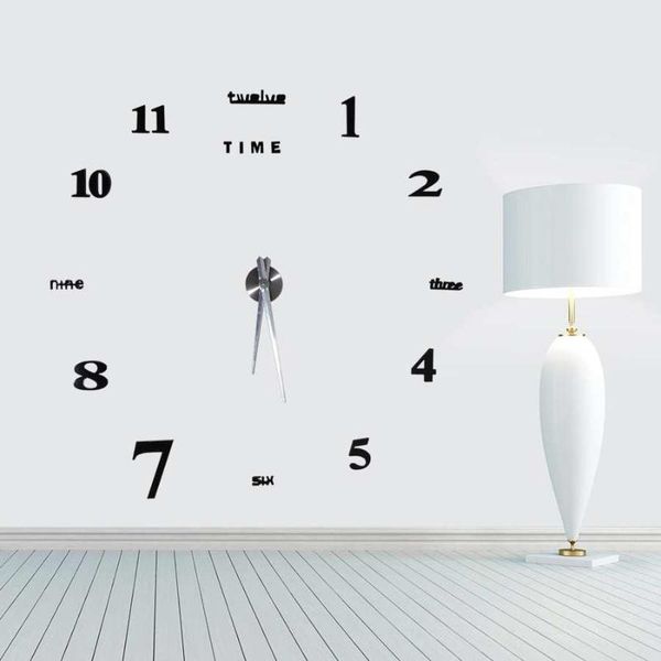 wall clocks overseas 3d diy large clock silent sticker acrylic mirror self adhesive living room home decor
wall clocks overseas 3d diy large clock silent sticker acrylic mirror self adhesive living room home decor