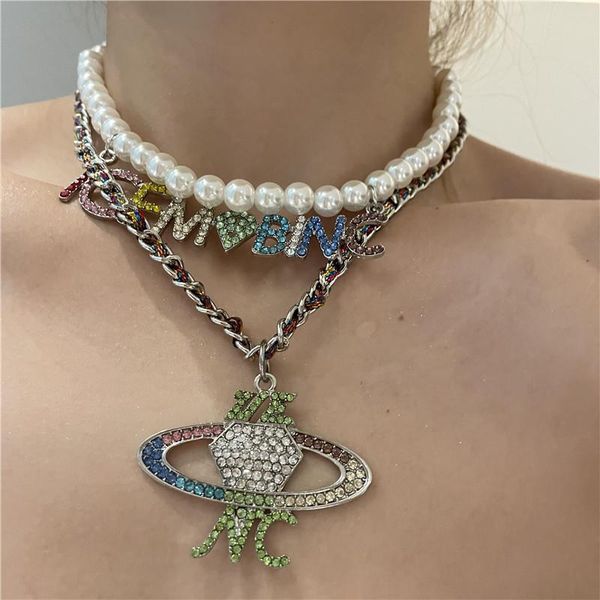 chains sweet and cool girl personality color rhinestone letter planet necklace ins niche hip-hop pearl clavicle chain tide, Silver
chains sweet and cool girl personality color rhinestone letter planet necklace ins niche hip-hop pearl clavicle chain tide, Silver
