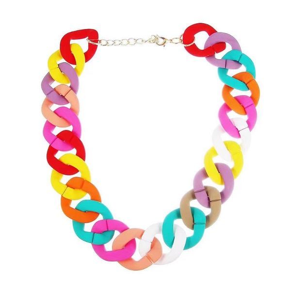 chains krasivaya fish sheep statement chunky acrylic long chain choker necklaces for women boho colorful frosted necklace, Silver
chains krasivaya fish sheep statement chunky acrylic long chain choker necklaces for women boho colorful frosted necklace, Silver