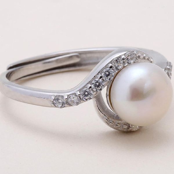 cluster rings fashionable love natural freshwater pearl ring s925 sterling silver micro-set living open lady jewelry, Golden;silver 
cluster rings fashionable love natural freshwater pearl ring s925 sterling silver micro-set living open lady jewelry, Golden;silver