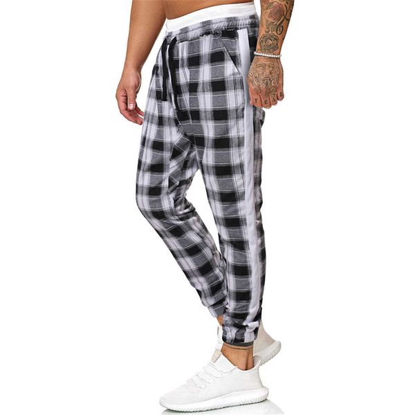 nd winter herfst new men fashion check stropdas belt casual broek, Black
nd winter herfst new men fashion check stropdas belt casual broek, Black