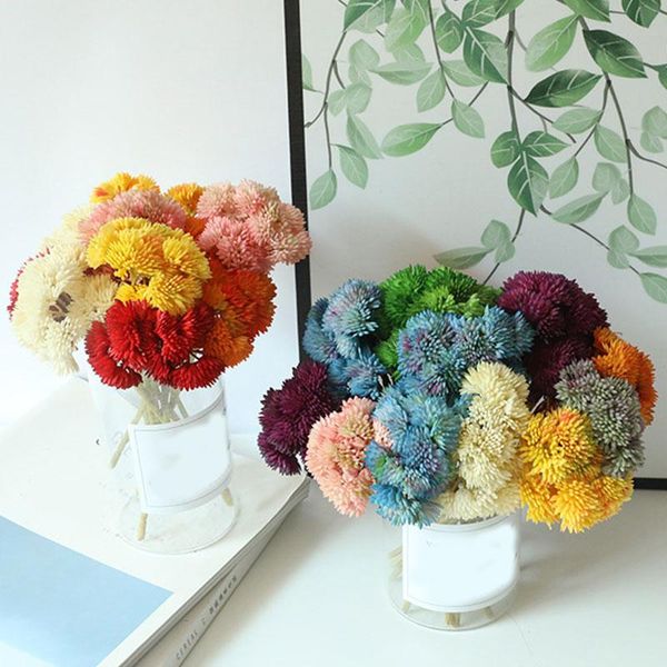 decorative flowers & wreaths 1pc coloerd soft glue hydrangeas artificial wedding decor bride holding fake living room home decoration
decorative flowers & wreaths 1pc coloerd soft glue hydrangeas artificial wedding decor bride holding fake living room home decoration