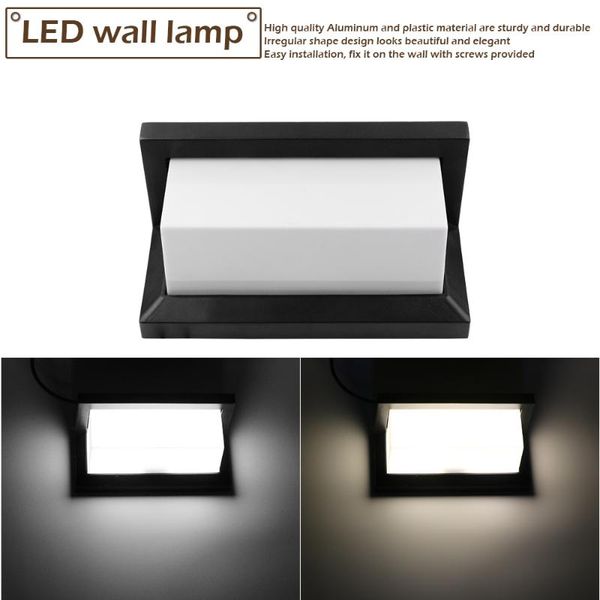 led outdoor wall light wall mounted modern lamp 15w ac 85-265v waterproof outdoor lighting for garden home buitenverlichting
led outdoor wall light wall mounted modern lamp 15w ac 85-265v waterproof outdoor lighting for garden home buitenverlichting