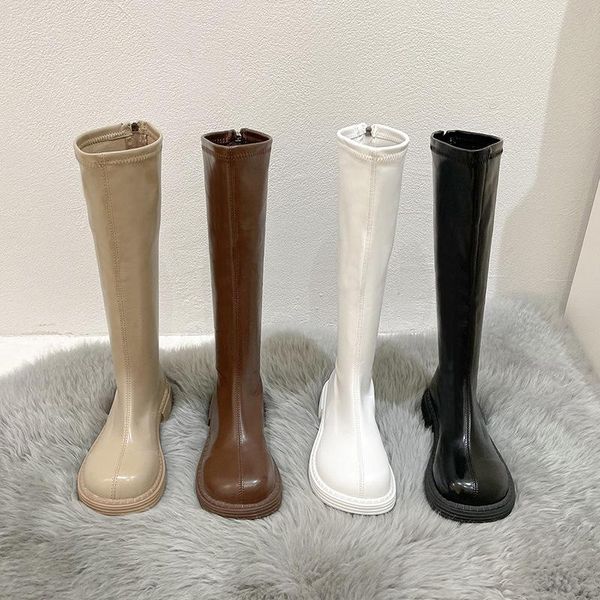 boots women's rubber shoes boots-women luxury designer winter footwear round toe thigh high heels zipper rain 202, Black
boots women's rubber shoes boots-women luxury designer winter footwear round toe thigh high heels zipper rain 202, Black