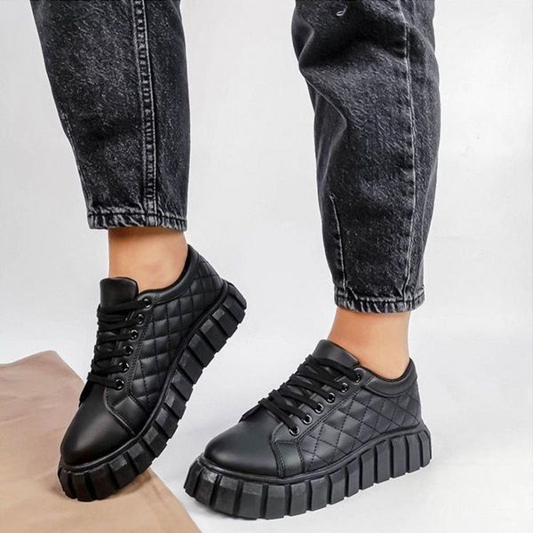 dress shoes spring and autumn 2021 loose cake base casual sport lace-up fashion large size women's, Black
dress shoes spring and autumn 2021 loose cake base casual sport lace-up fashion large size women's, Black