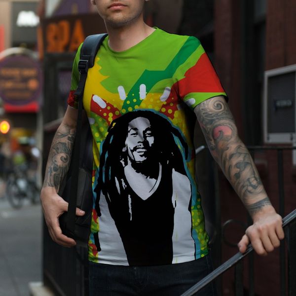 original rock bob marley 3d printed sports uncle patterned t-shirt fashion and beautiful breathable daily party travel men's short slee, White;black
original rock bob marley 3d printed sports uncle patterned t-shirt fashion and beautiful breathable daily party travel men's short slee, White;black