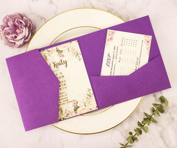 greeting cards 50pcs pocketfold tri-fold laser cut pearl paper wedding invitation card three folded cover for party supplies
greeting cards 50pcs pocketfold tri-fold laser cut pearl paper wedding invitation card three folded cover for party supplies