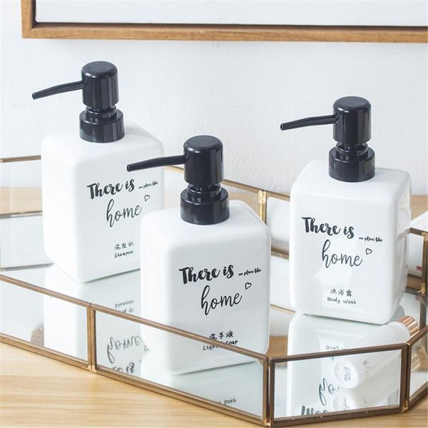 360ml soap dispenser bath body wash shampoo bottle liquid soap empty storage sub-bottle bathroom accessories
360ml soap dispenser bath body wash shampoo bottle liquid soap empty storage sub-bottle bathroom accessories