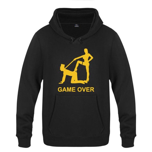 men's hoodies & sweatshirts game over marriage funny men fleece long sleeve hooded sweatshirt winter hip hop skateboard fitness pullove, Black
men's hoodies & sweatshirts game over marriage funny men fleece long sleeve hooded sweatshirt winter hip hop skateboard fitness pullove, Black
