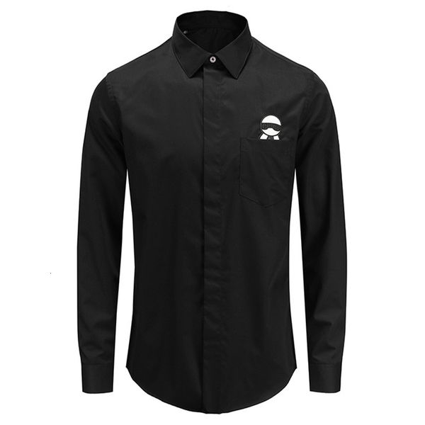 men's casual shirts digital wristband, men's leather beads, fashion casual silk shirt, pocket, long sleeve s 2xl # d2802021, White;black
men's casual shirts digital wristband, men's leather beads, fashion casual silk shirt, pocket, long sleeve s 2xl # d2802021, White;black