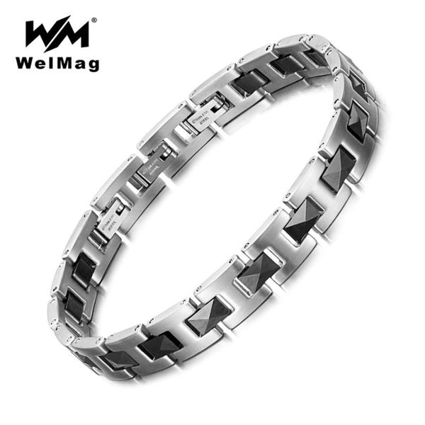 charm bracelets welmag dropship 2021 stainless steel bangles for men/women bracelet male fashion jewelry wristband 3 clasps, Golden;silver
charm bracelets welmag dropship 2021 stainless steel bangles for men/women bracelet male fashion jewelry wristband 3 clasps, Golden;silver