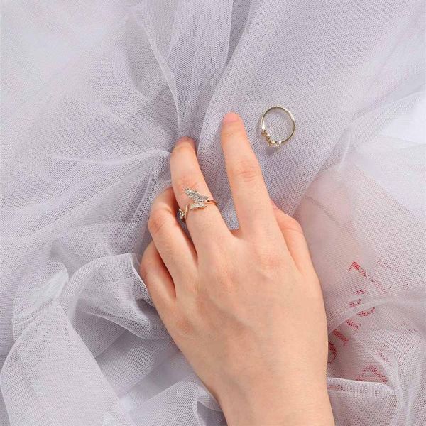 wedding rings korean zircon butterfly wing temperament open ring fairy flash, Slivery;golden
wedding rings korean zircon butterfly wing temperament open ring fairy flash, Slivery;golden