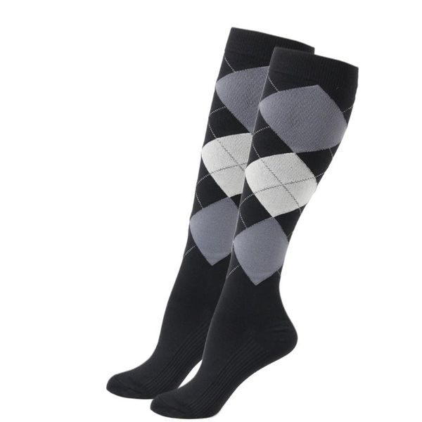 sports socks men women leg support outdoor running protective diamond printed travel fashion casual long breathable compression, Black
sports socks men women leg support outdoor running protective diamond printed travel fashion casual long breathable compression, Black