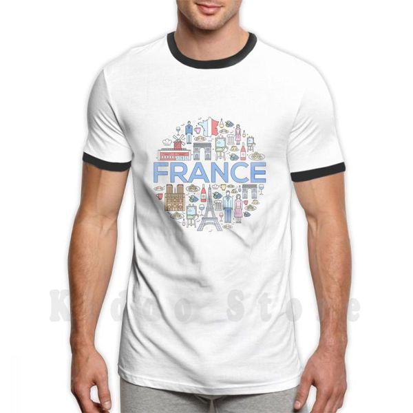men's t-shirts french icons-funny gift-birthdays gifts-french lover t shirt cotton men diy print cool tee resort port eiffel, White;black
men's t-shirts french icons-funny gift-birthdays gifts-french lover t shirt cotton men diy print cool tee resort port eiffel, White;black