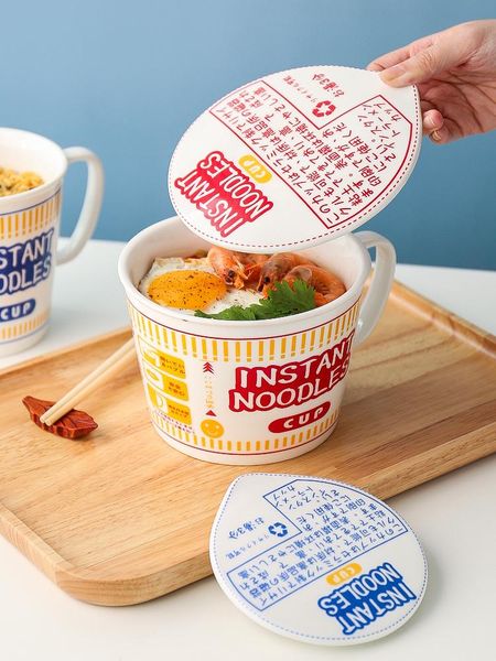 bowls ceramic instant noodles bowl single with cover creative personality household easy clean large ramen ciotola
bowls ceramic instant noodles bowl single with cover creative personality household easy clean large ramen ciotola
