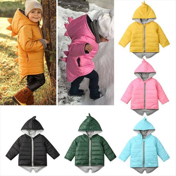 kids toddler baby girl boy hoodie zipper coat warm jacket 3d dinosaur outwear boys solid winter coats clothing, Blue;gray 
kids toddler baby girl boy hoodie zipper coat warm jacket 3d dinosaur outwear boys solid winter coats clothing, Blue;gray