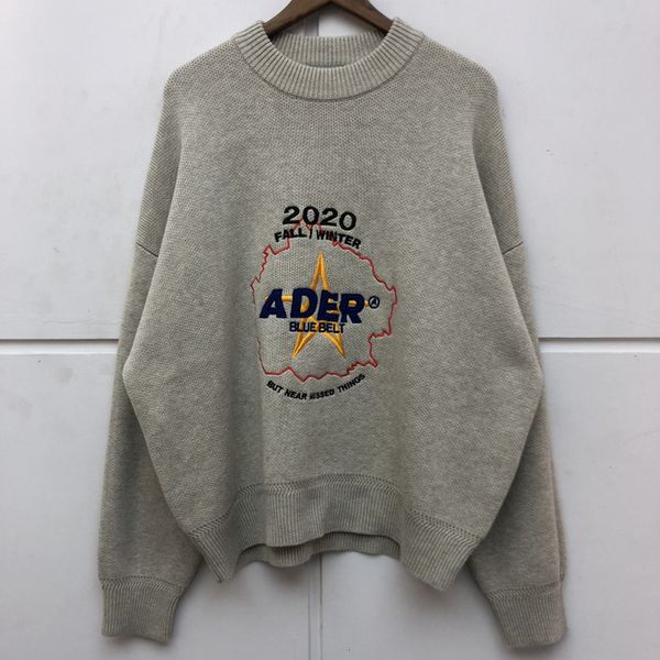 2021 new fw casual fashion adererror sweaters men women star embroidery ader error knitted pullovers e487, White;black
2021 new fw casual fashion adererror sweaters men women star embroidery ader error knitted pullovers e487, White;black