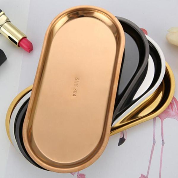 kitchen storage & organization nordic style oval jewelry serving tray platter stainless steel snack metal gold decoration home organizer
kitchen storage & organization nordic style oval jewelry serving tray platter stainless steel snack metal gold decoration home organizer