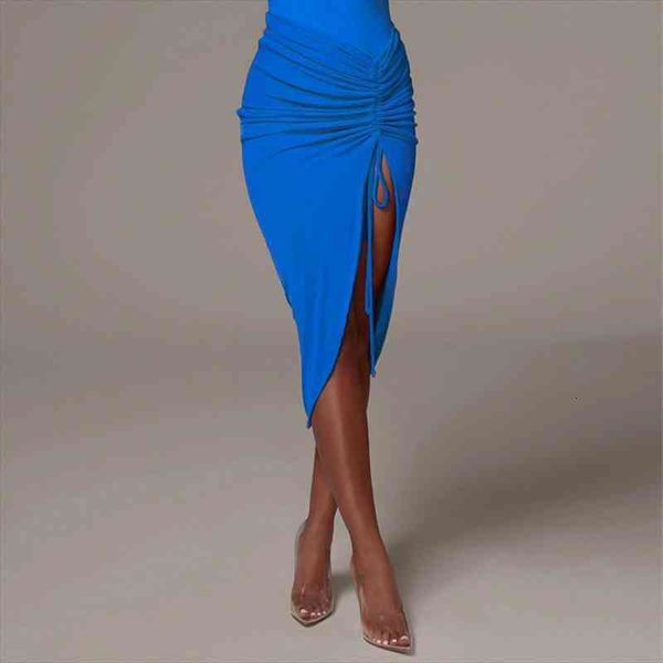 drawstring ruched women pencil midi skirt slit high waist elegant bodycon streetwear party club summer clothes, Black
drawstring ruched women pencil midi skirt slit high waist elegant bodycon streetwear party club summer clothes, Black