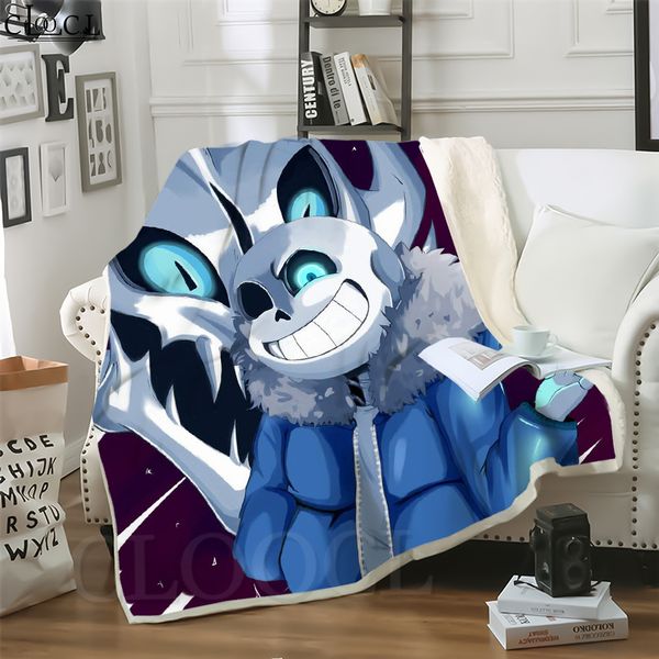 cloocl new pixel game undertale sans 3d print hip-hop style air conditioning blanket sofa teens bedding throw blankets plush quilt
cloocl new pixel game undertale sans 3d print hip-hop style air conditioning blanket sofa teens bedding throw blankets plush quilt