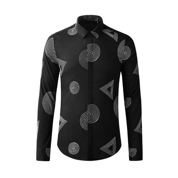 men's casual shirts geometric embroidery mens luxury long sleeve cotton male fashion slim fit party dress, White;black
men's casual shirts geometric embroidery mens luxury long sleeve cotton male fashion slim fit party dress, White;black