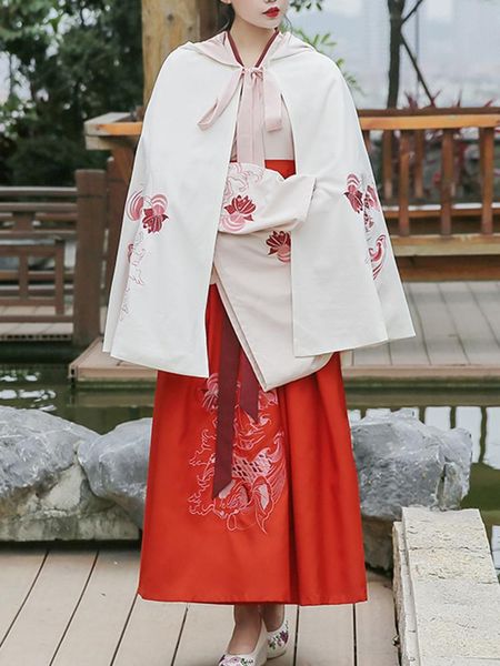 casual dresses autumn original hanfu auspicious fishbone embroidered large sleeve cloak white ancient suit wool dance dress, Black;gray
casual dresses autumn original hanfu auspicious fishbone embroidered large sleeve cloak white ancient suit wool dance dress, Black;gray