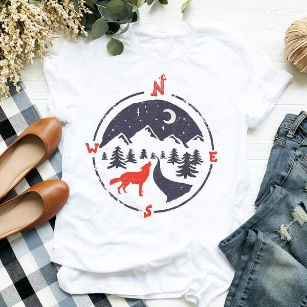 women lady wolf 90s cute animal cartoon fashion cute print ladies t tee tshirt womens shirt clothes female graphic t-shirt, White
women lady wolf 90s cute animal cartoon fashion cute print ladies t tee tshirt womens shirt clothes female graphic t-shirt, White
