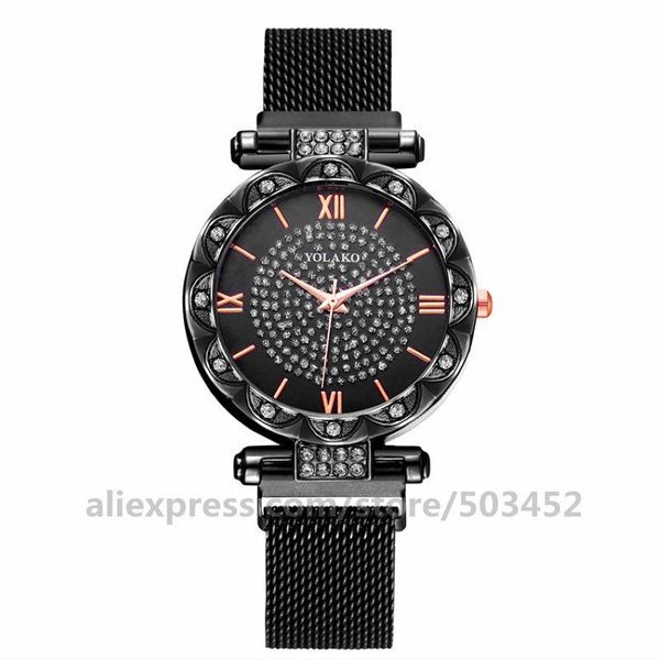 wristwatches 100pcs/lot yolako magnetic watches rhinestone fashion gift bracelet dress relogio feminino business female elegant, Slivery;brown
wristwatches 100pcs/lot yolako magnetic watches rhinestone fashion gift bracelet dress relogio feminino business female elegant, Slivery;brown