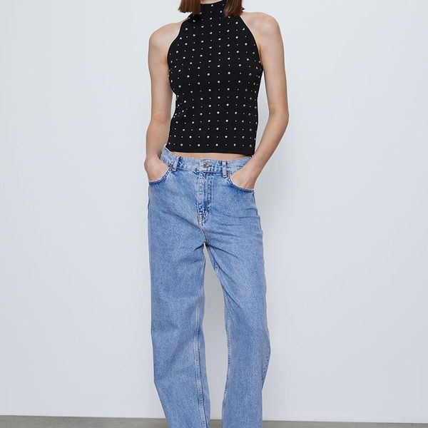 women's tanks & camis 2021 halter women black knitted tank rivet t shirt sleeveless shirts bodycon crop summer, White
women's tanks & camis 2021 halter women black knitted tank rivet t shirt sleeveless shirts bodycon crop summer, White