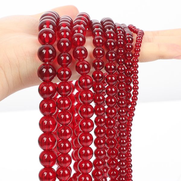 smooth garnet red glass natural stone beads round loose spacer bead for jewelry making diy bracelets accessories 4/6/8/10/12mm
smooth garnet red glass natural stone beads round loose spacer bead for jewelry making diy bracelets accessories 4/6/8/10/12mm