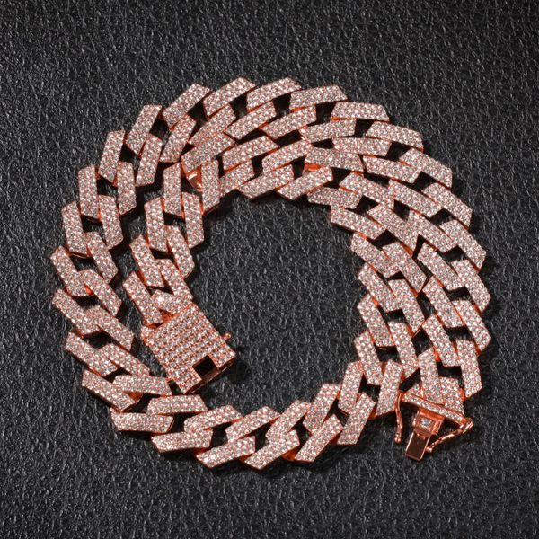 new fashion hip hop jewelry charm cuban link chain necklace 20mm prong cz cubic zirconia curb chains 3 row full bling punk rapper jewelry gi, Silver
new fashion hip hop jewelry charm cuban link chain necklace 20mm prong cz cubic zirconia curb chains 3 row full bling punk rapper jewelry gi, Silver