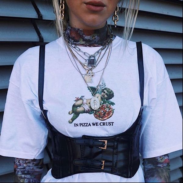 punk pu leather spaghetti straped camis female double buckles backless black corset vintage e girl outfits streetwear, White
punk pu leather spaghetti straped camis female double buckles backless black corset vintage e girl outfits streetwear, White