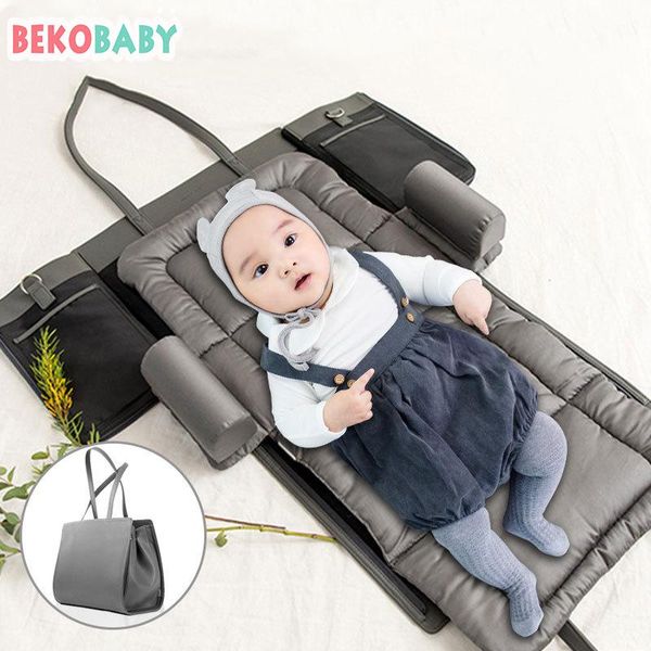 diaper bags bekobaby fashion large capacity mummy bag waterproof baby portable folding bed multi-function mother and
diaper bags bekobaby fashion large capacity mummy bag waterproof baby portable folding bed multi-function mother and