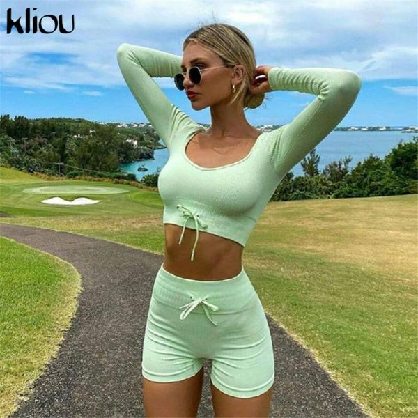 women's tracksuits kliou solid sportswear two piece sets for women hipster o-neck long sleeve tank skinny drawstring casual fashion cl, Gray
women's tracksuits kliou solid sportswear two piece sets for women hipster o-neck long sleeve tank skinny drawstring casual fashion cl, Gray