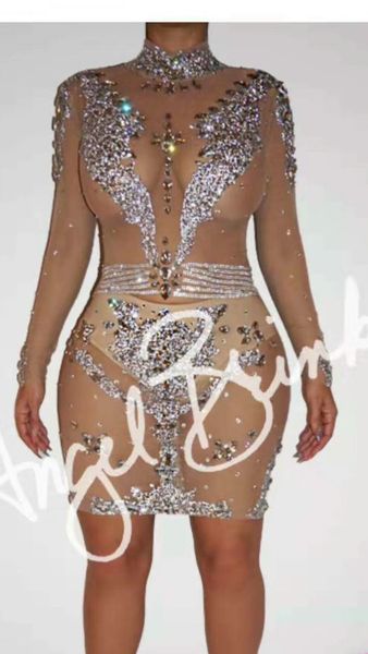 new mesh see through luxury crystals diamonds dress women evening prom party dresses celebrity birthday outfit stage wear, Black;red
new mesh see through luxury crystals diamonds dress women evening prom party dresses celebrity birthday outfit stage wear, Black;red