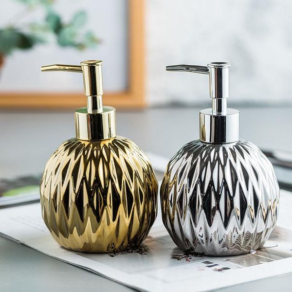 liquid soap dispenser 400ml fashion golden silver dispensing bottle ceramic shower gel shampoo push type bottling
liquid soap dispenser 400ml fashion golden silver dispensing bottle ceramic shower gel shampoo push type bottling