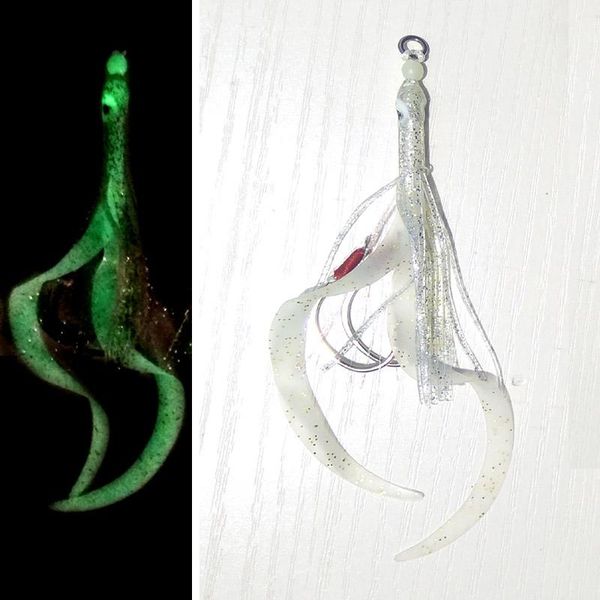 fishing hooks 2pcs 2/0 3/0 4/0 5/0 glow slow jig silicone skirt assist hook jigging sea head
fishing hooks 2pcs 2/0 3/0 4/0 5/0 glow slow jig silicone skirt assist hook jigging sea head