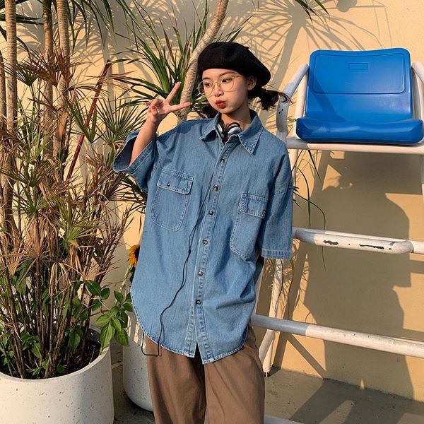 women's t-shirt purplelano denim blue jeans woman tshirts button up shirt oversized t neck pockets long boyfriend hip hop, White
women's t-shirt purplelano denim blue jeans woman tshirts button up shirt oversized t neck pockets long boyfriend hip hop, White