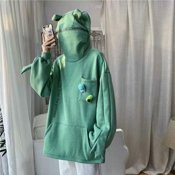 men's hoodies & sweatshirts couple frog spring autumn plush coat korean fashion hoodie 2021 loose harajuku skateboard streetwear, Black
men's hoodies & sweatshirts couple frog spring autumn plush coat korean fashion hoodie 2021 loose harajuku skateboard streetwear, Black