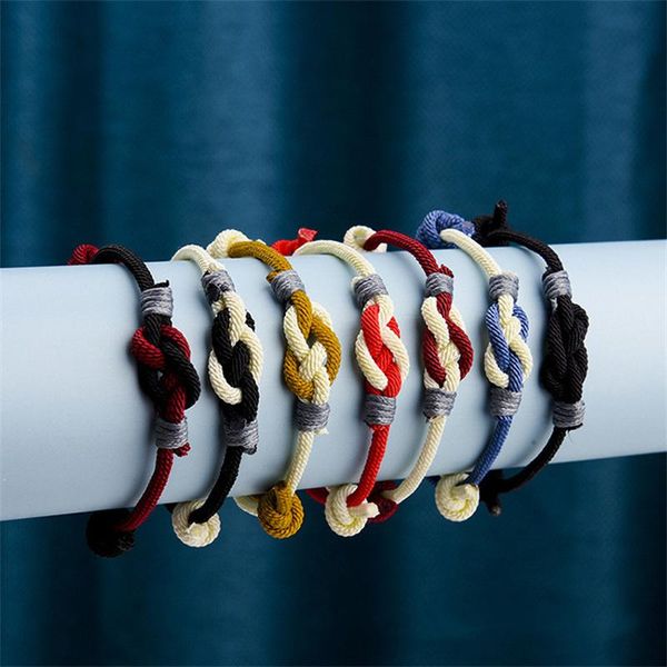 charm bracelets national style lucky braided rope bracelet lovers handmade concentric knot for women men jewelry gift, Golden;silver
charm bracelets national style lucky braided rope bracelet lovers handmade concentric knot for women men jewelry gift, Golden;silver